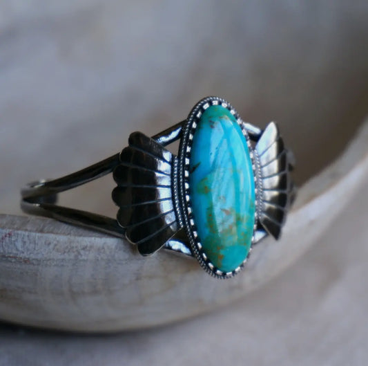 SJ - Abedabun Turquoise Cuff