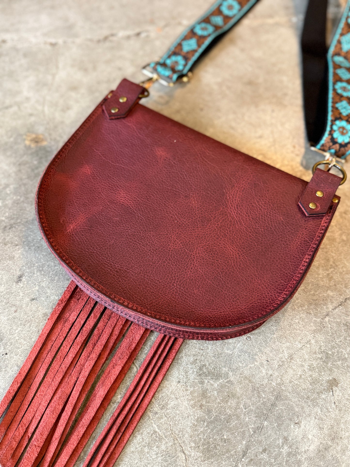 Saddlebag Cross-body Purse