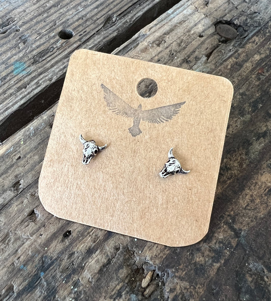 Wild West Sterling Silver Studs