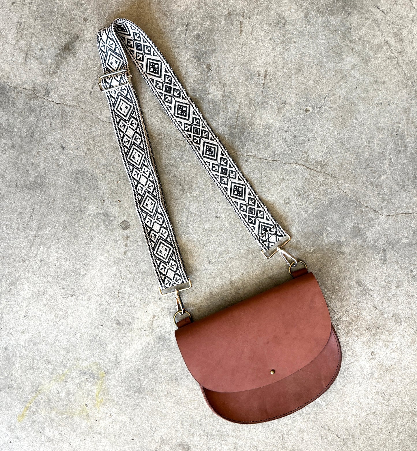AK Leather Cross-body