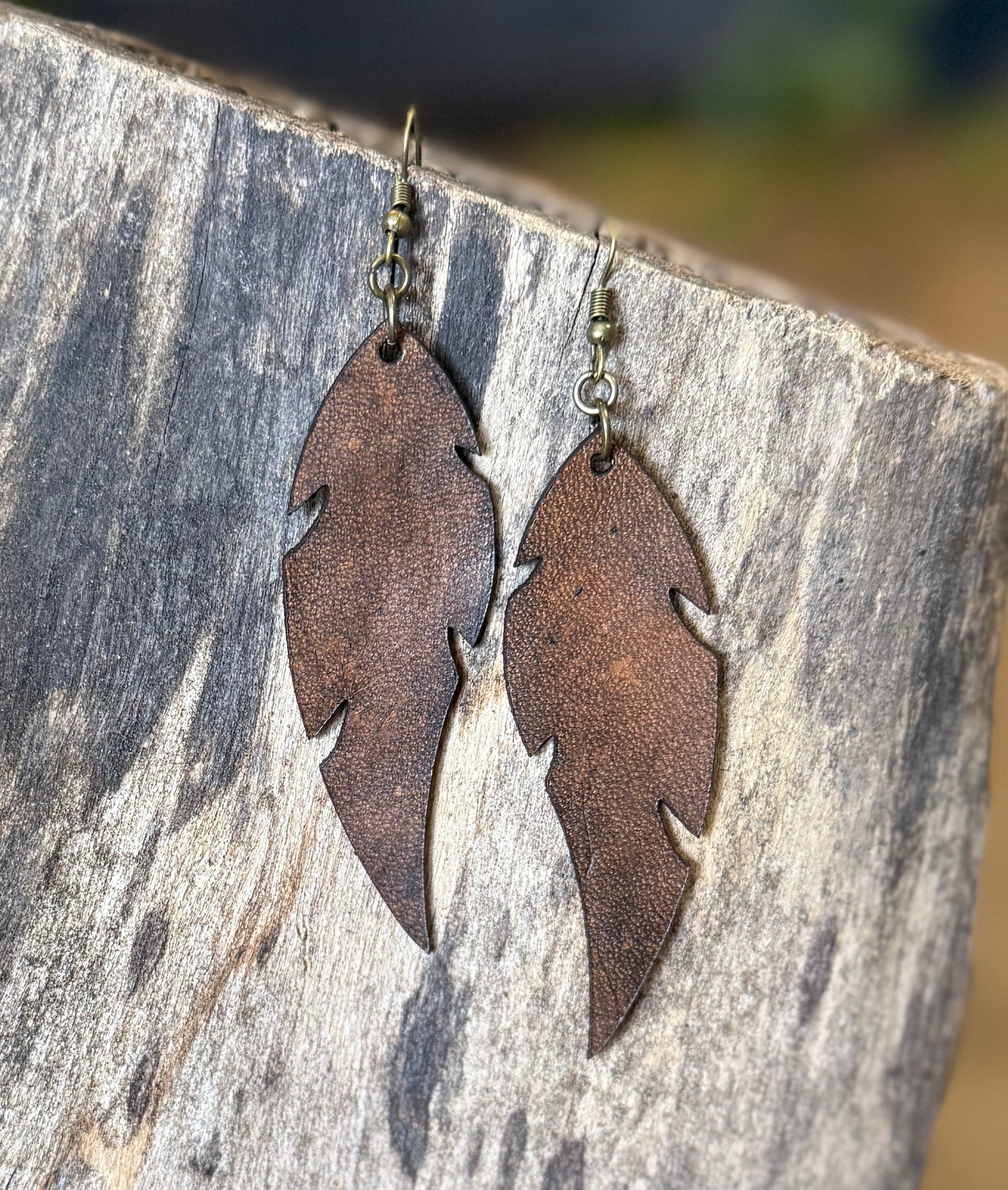 AK Feather Earring simple