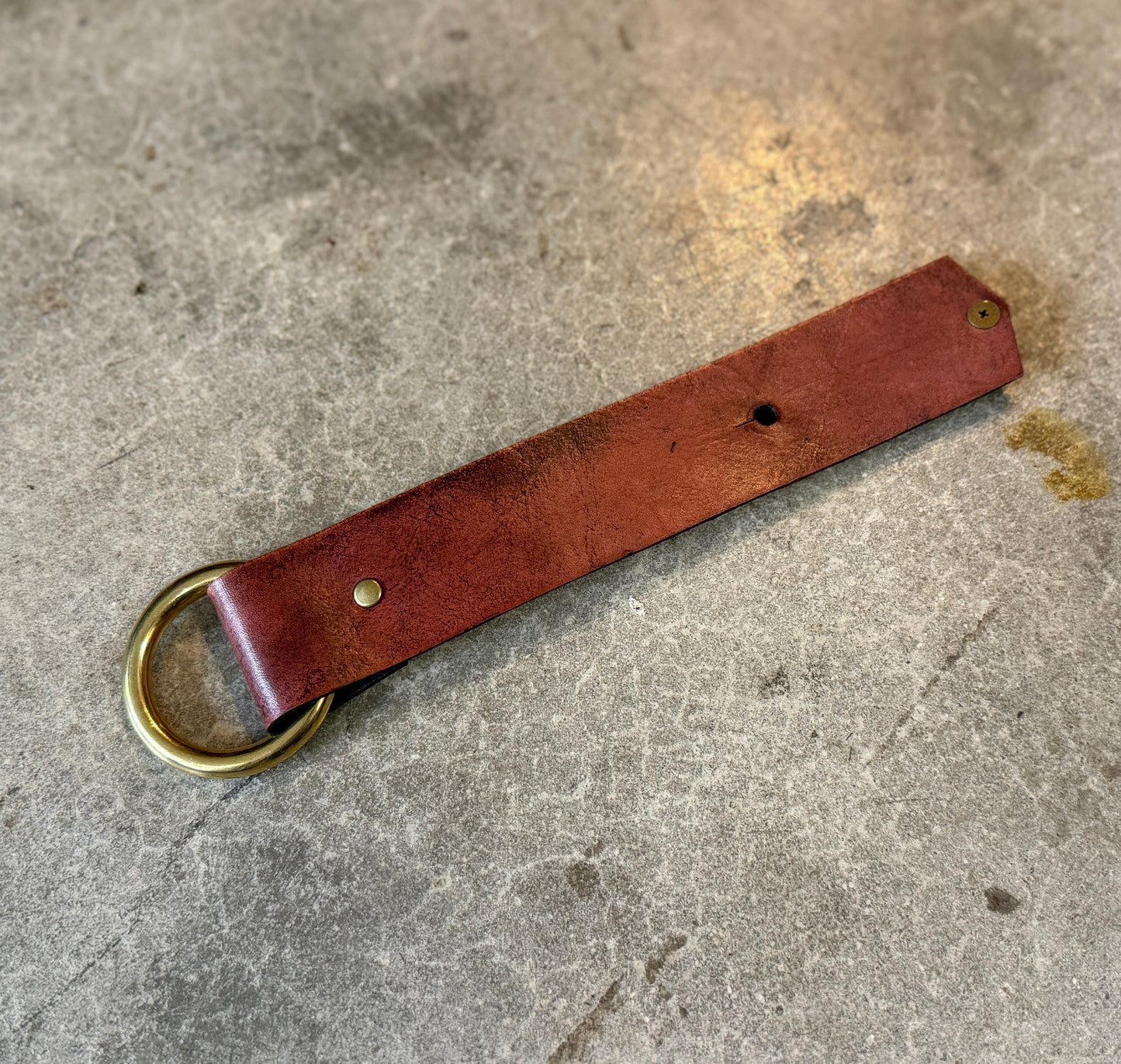 AK Brass Ring Cuff - 1.25 inch