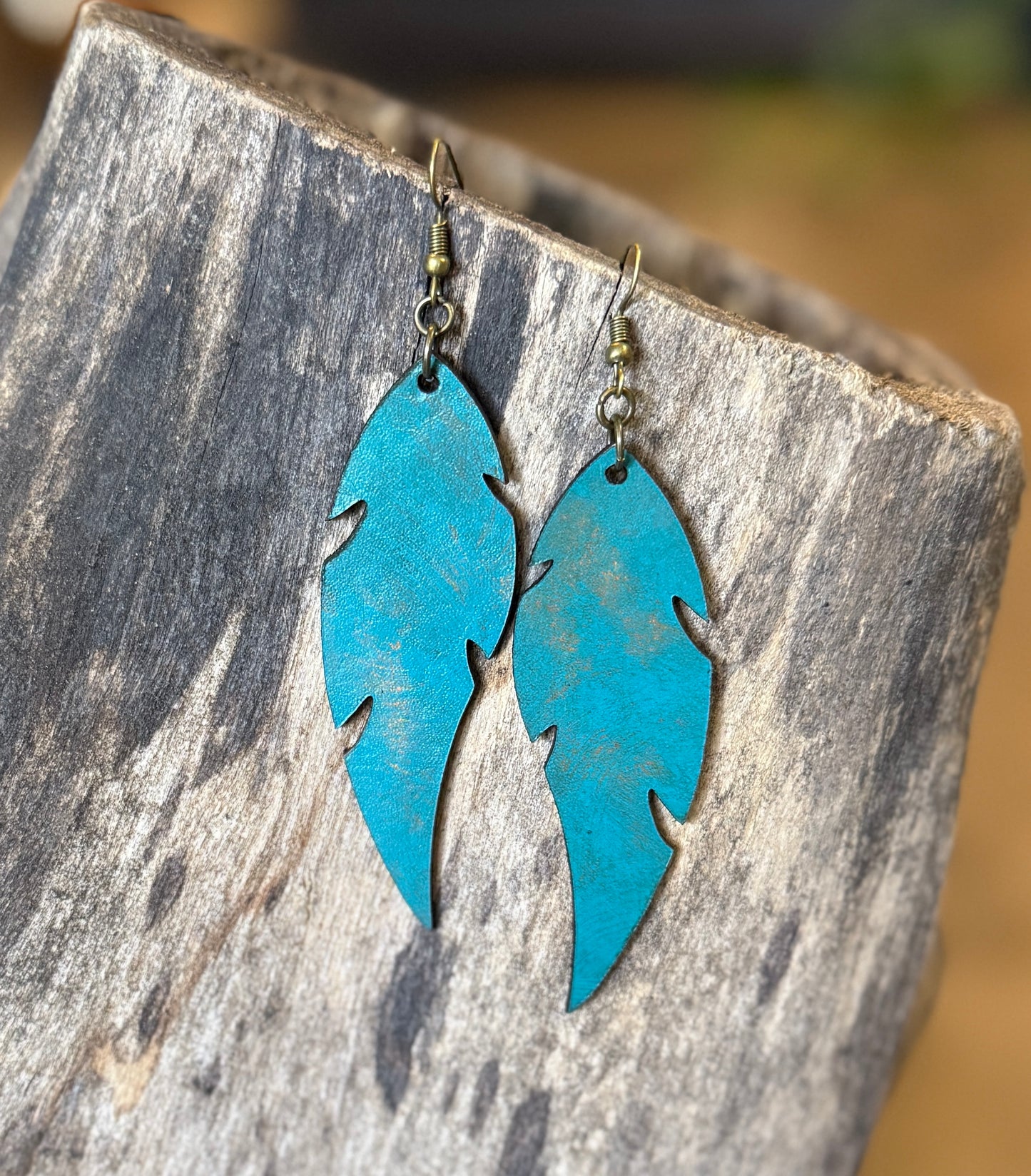 AK Feather Earring simple