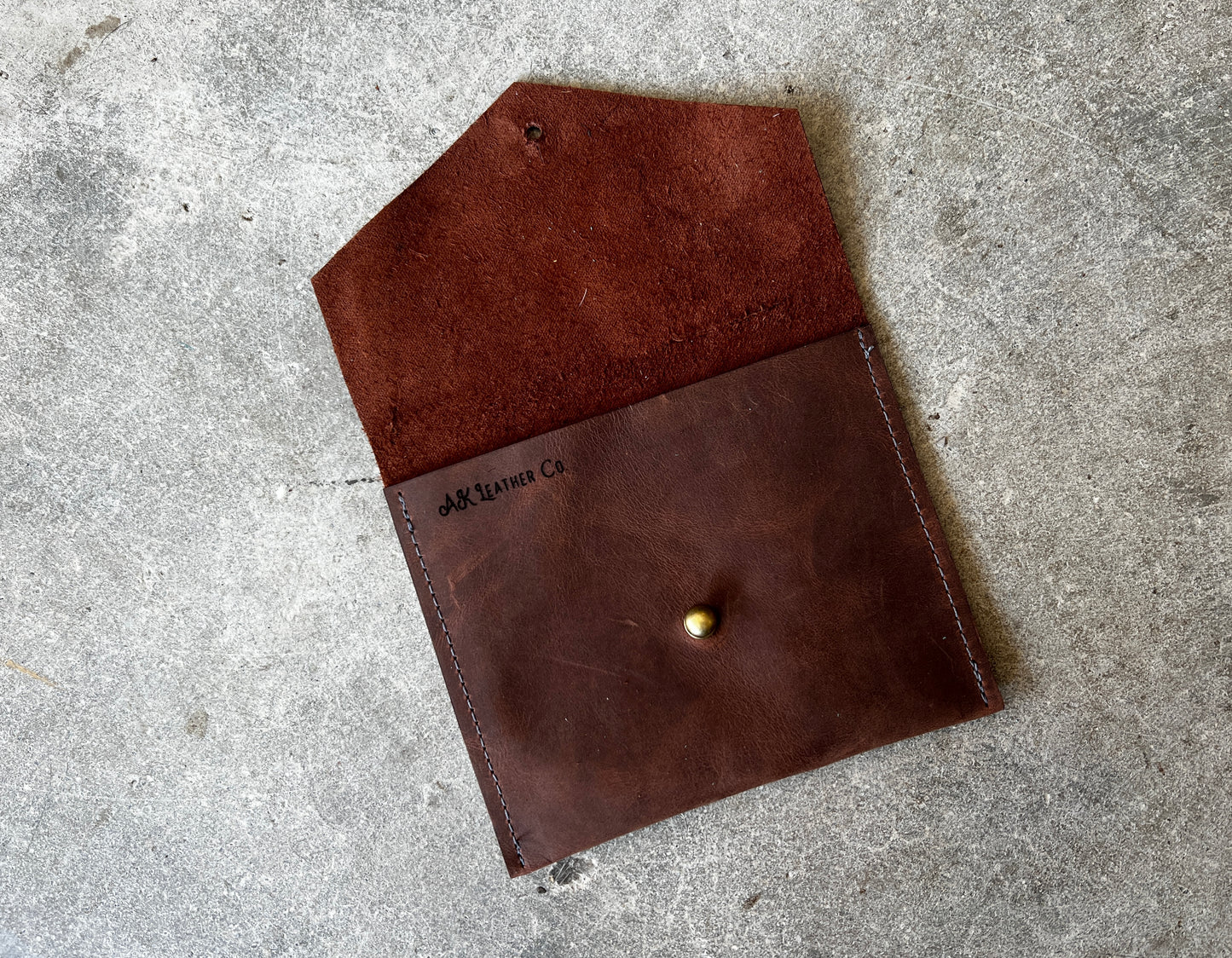 AK Solid Leather Pouch