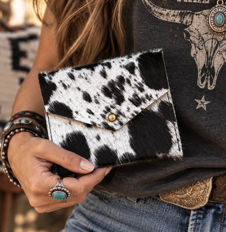 Marfa - Minimalist cowhide wallet
