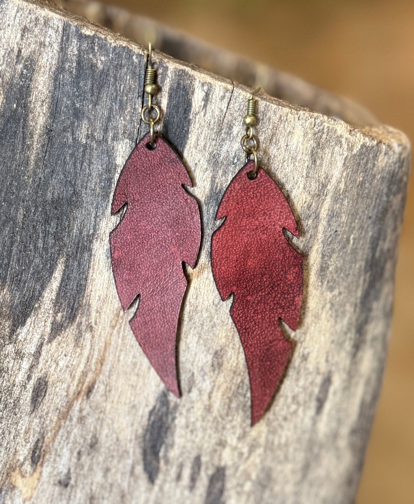 AK Feather Earring simple