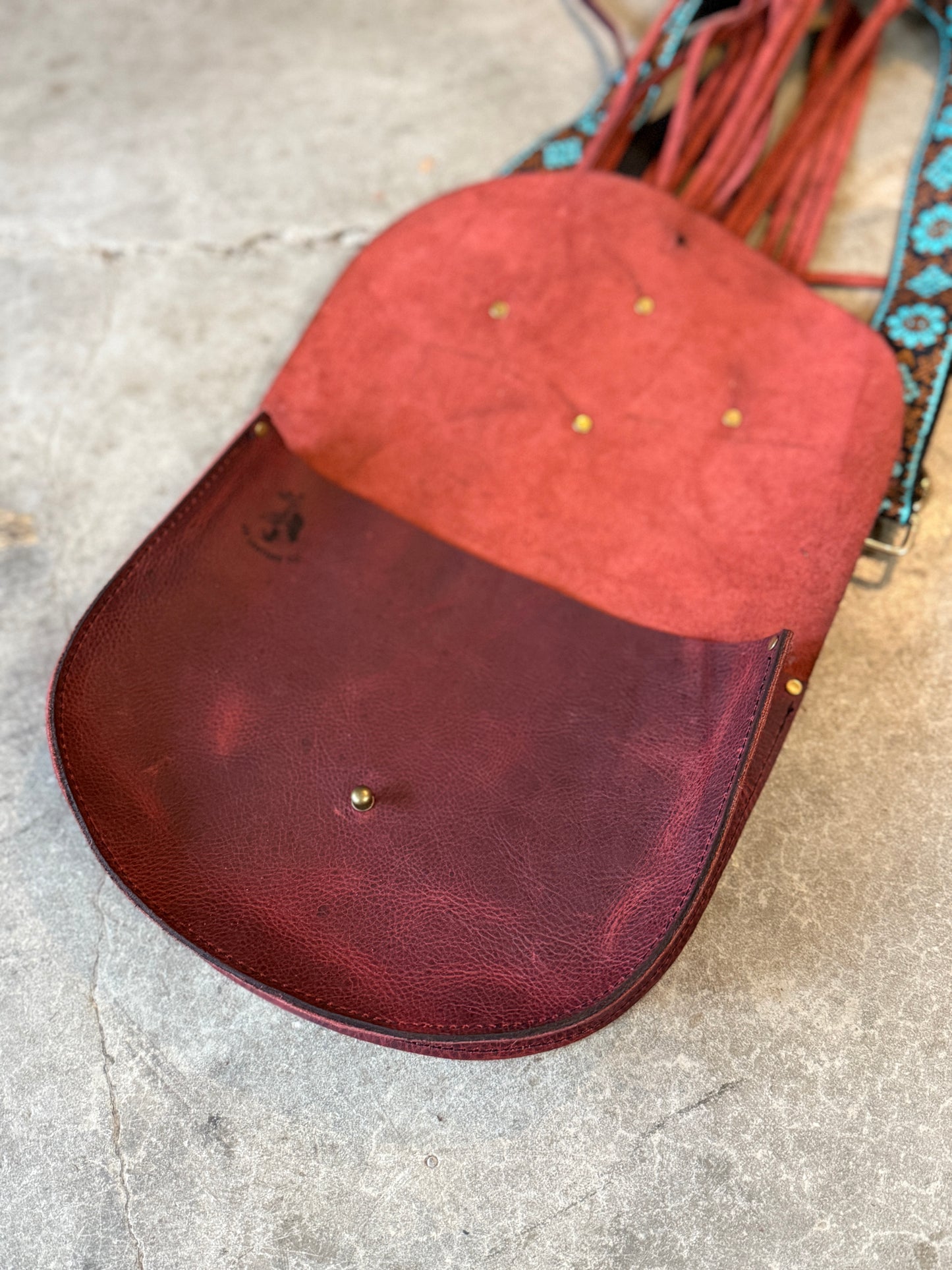 Saddlebag Cross-body Purse