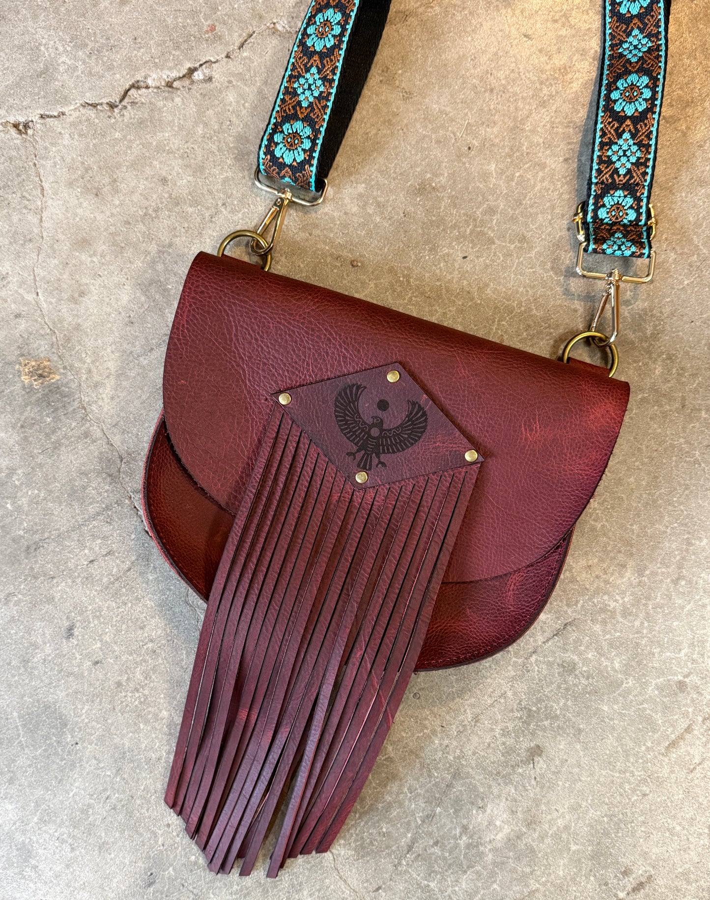 Saddlebag Cross-body Purse