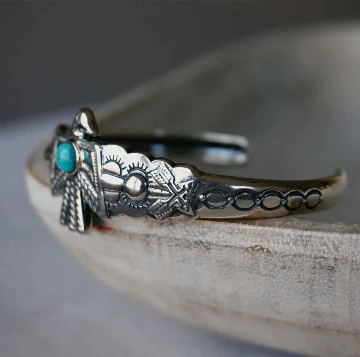 SJ - Thunderbird Turquoise Cuff