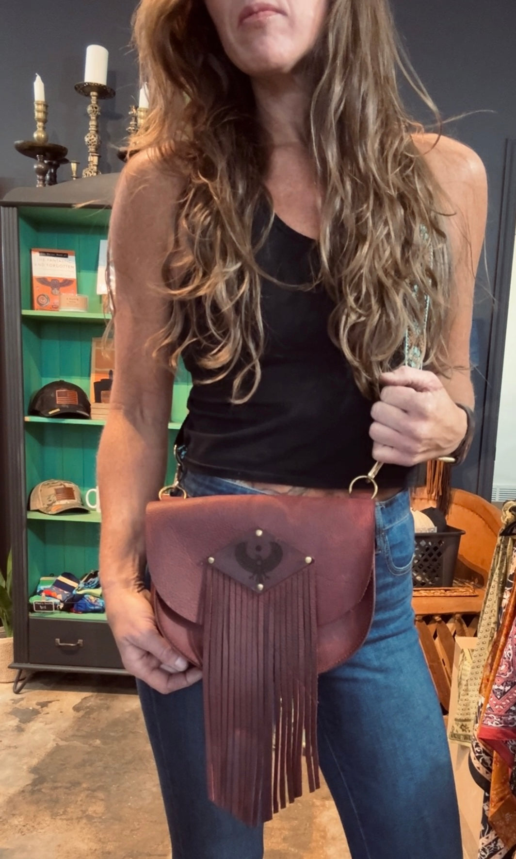 Saddlebag Cross-body Purse