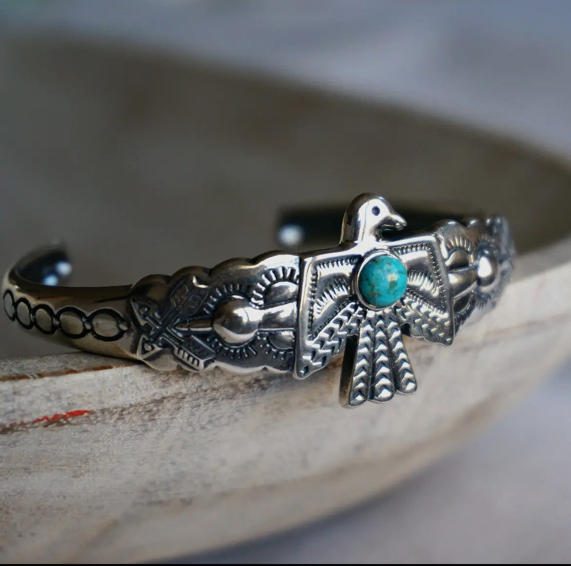 SJ - Thunderbird Turquoise Cuff