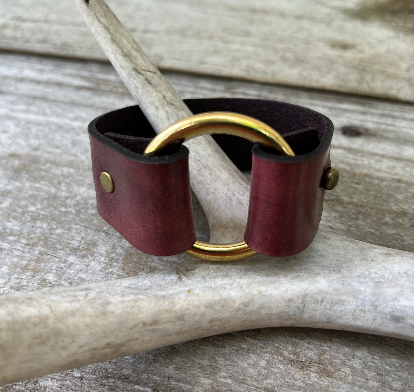 AK Brass Ring Cuff