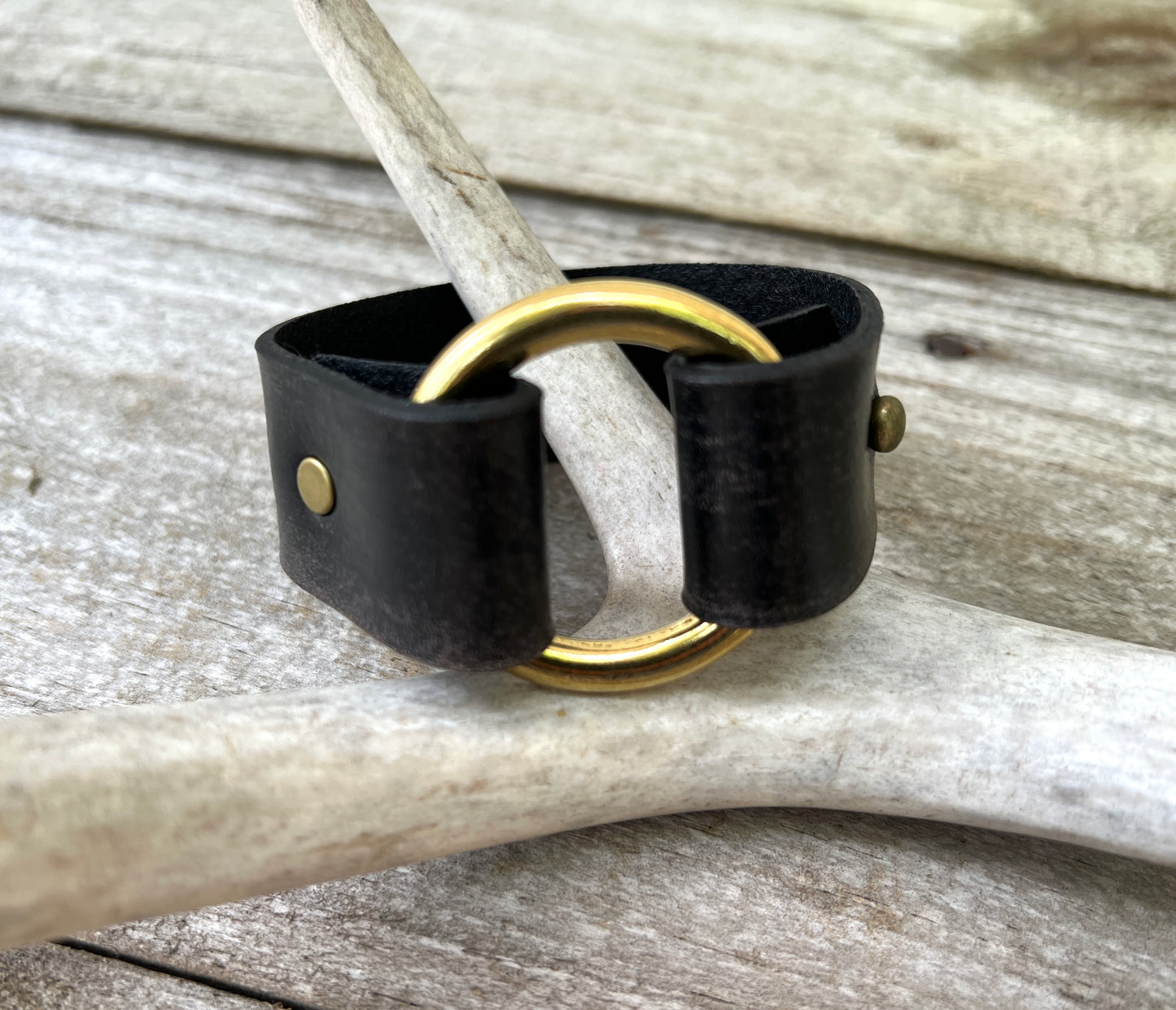 AK Brass Ring Cuff