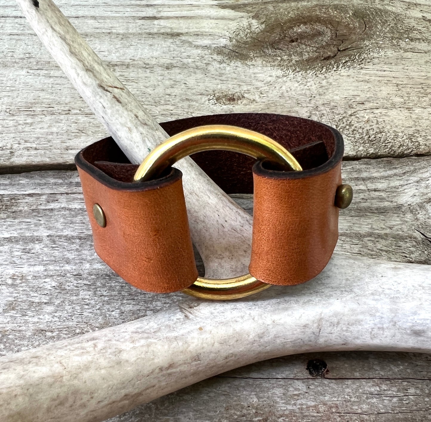 AK Brass Ring Cuff